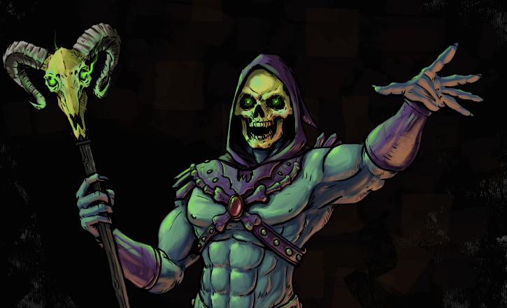 Personal Work: Skeletor